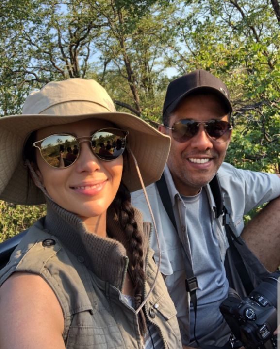 Mara e o marido curtem a África do Sul
